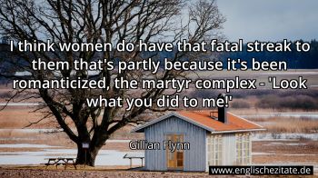 Englisches Zitat von Gillian Flynn als Bild