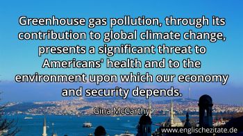 Englisches Zitat von Gina McCarthy als Bild