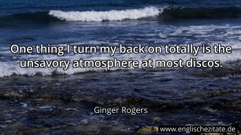 Englisches Zitat von Ginger Rogers als Bild