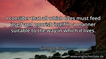 Englisches Zitat von Giordano Bruno als Bild