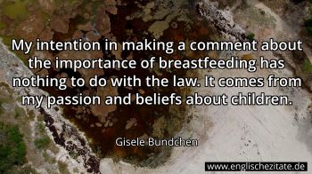 Englisches Zitat von Gisele Bundchen als Bild