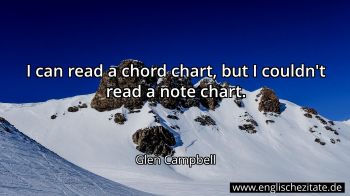 Englisches Zitat von Glen Campbell als Bild