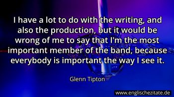 Englisches Zitat von Glenn Tipton als Bild