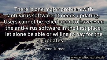 Englisches Zitat von Glenn Turner als Bild