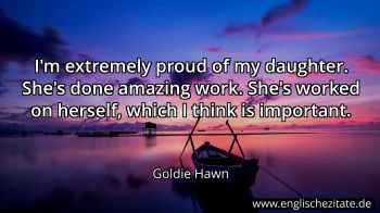 Englisches Zitat von Goldie Hawn als Bild