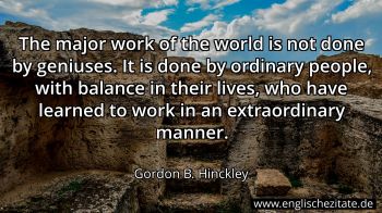 Englisches Zitat von Gordon B. Hinckley als Bild
