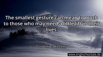 Englisches Zitat von Gordon B. Hinckley als Bild