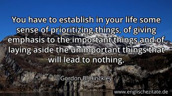 Englisches Zitat von Gordon B. Hinckley als Bild