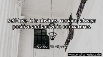 Englisches Zitat von Gordon W. Allport als Bild