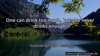 Englisches Zitat von Gotthold Ephraim Lessing als Bild