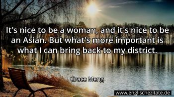 Englisches Zitat von Grace Meng als Bild