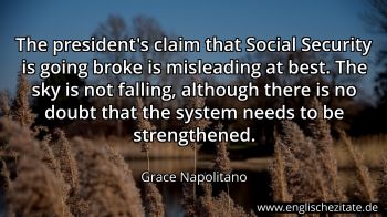 Englisches Zitat von Grace Napolitano als Bild
