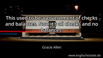 Englisches Zitat von Gracie Allen als Bild