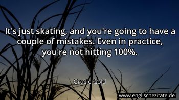 Englisches Zitat von Gracie Gold als Bild