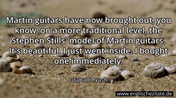 Englisches Zitat von Graham Nash als Bild