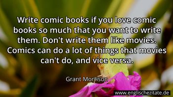 Englisches Zitat von Grant Morrison als Bild