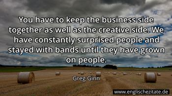 Englisches Zitat von Greg Ginn als Bild