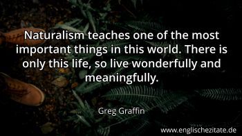 Englisches Zitat von Greg Graffin als Bild