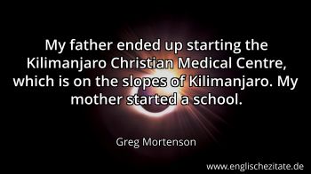 Englisches Zitat von Greg Mortenson als Bild