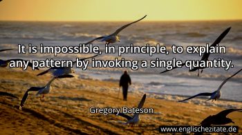 Englisches Zitat von Gregory Bateson als Bild