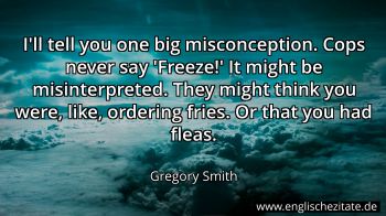 Englisches Zitat von Gregory Smith als Bild