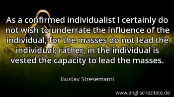 Englisches Zitat von Gustav Stresemann als Bild