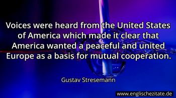Englisches Zitat von Gustav Stresemann als Bild