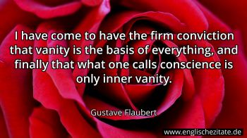 Englisches Zitat von Gustave Flaubert als Bild