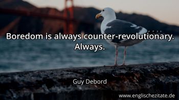 Englisches Zitat von Guy Debord als Bild
