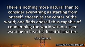Englisches Zitat von Guy Debord als Bild