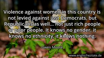 Englisches Zitat von Gwen Moore als Bild