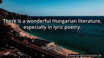 Englisches Zitat von Gyorgy Ligeti als Bild