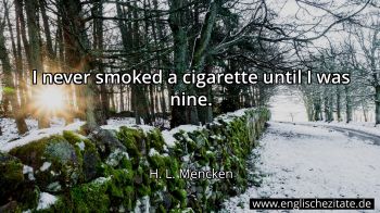 Englisches Zitat von H. L. Mencken als Bild