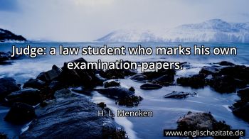 Englisches Zitat von H. L. Mencken als Bild