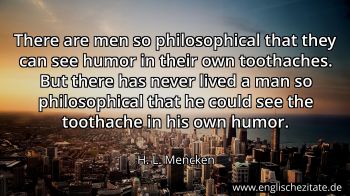 Englisches Zitat von H. L. Mencken als Bild