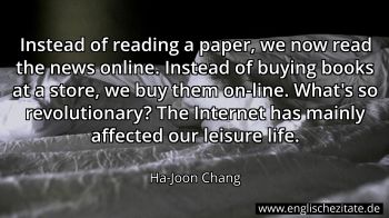 Englisches Zitat von Ha-Joon Chang als Bild