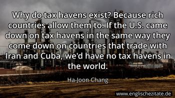 Englisches Zitat von Ha-Joon Chang als Bild