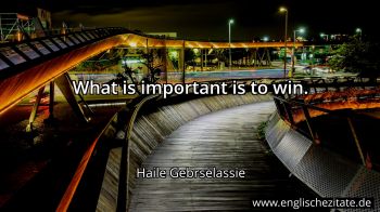 Englisches Zitat von Haile Gebrselassie als Bild