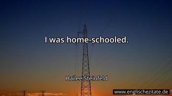 Englisches Zitat von Hailee Steinfeld als Bild
