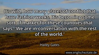 Englisches Zitat von Hailey Gates als Bild