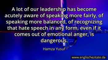 Englisches Zitat von Hamza Yusuf als Bild