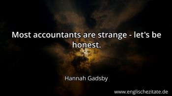 Englisches Zitat von Hannah Gadsby als Bild