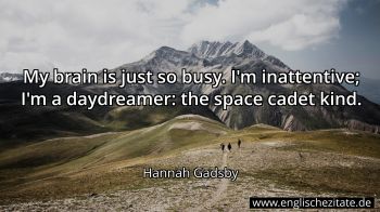 Englisches Zitat von Hannah Gadsby als Bild