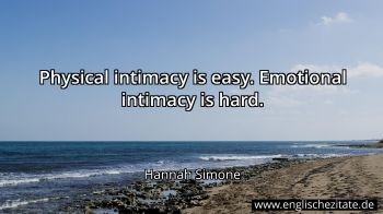 Englisches Zitat von Hannah Simone als Bild