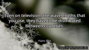 Englisches Zitat von Hans Blix als Bild