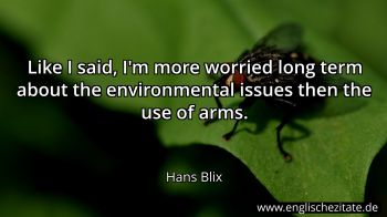 Englisches Zitat von Hans Blix als Bild