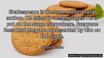 Englisches Zitat von Harold Bloom als Bild