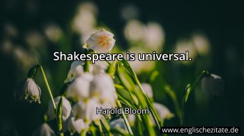 Englisches Zitat von Harold Bloom als Bild