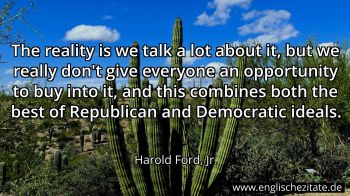 Englisches Zitat von Harold Ford, Jr. als Bild