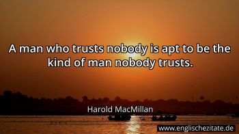 Englisches Zitat von Harold MacMillan als Bild